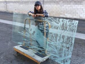 etching glass