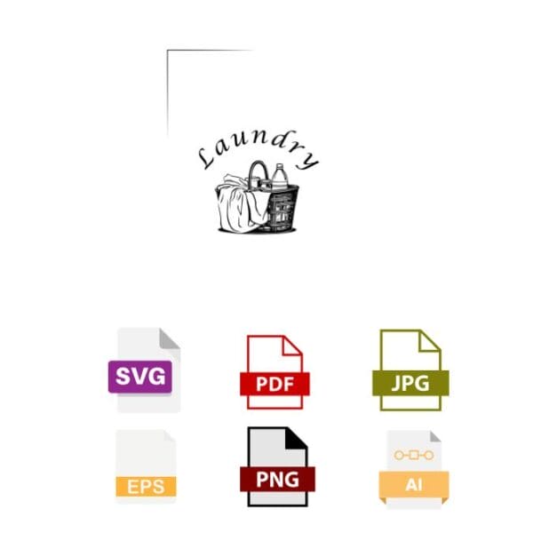 Laundry Room Sign SVG