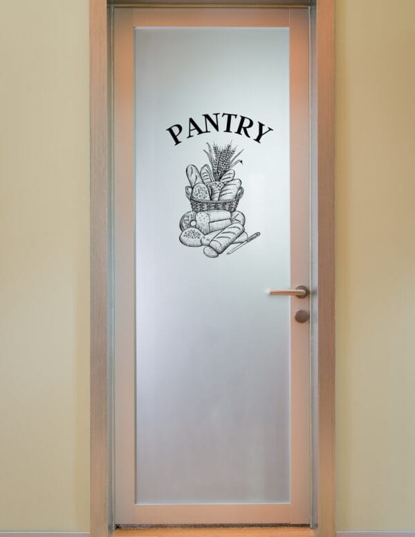 Rustic Farm Pantry Engraving Design 002