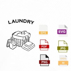 Laundry Door SVG Bundle LNY-01