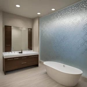 Luxury glass décor
