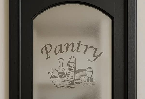 Pantry Arch Label SVG