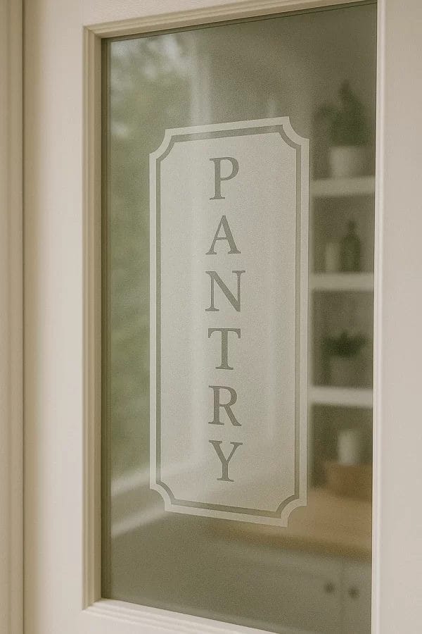 Pantry Door Decal SVG Template Bundle – PNY-02